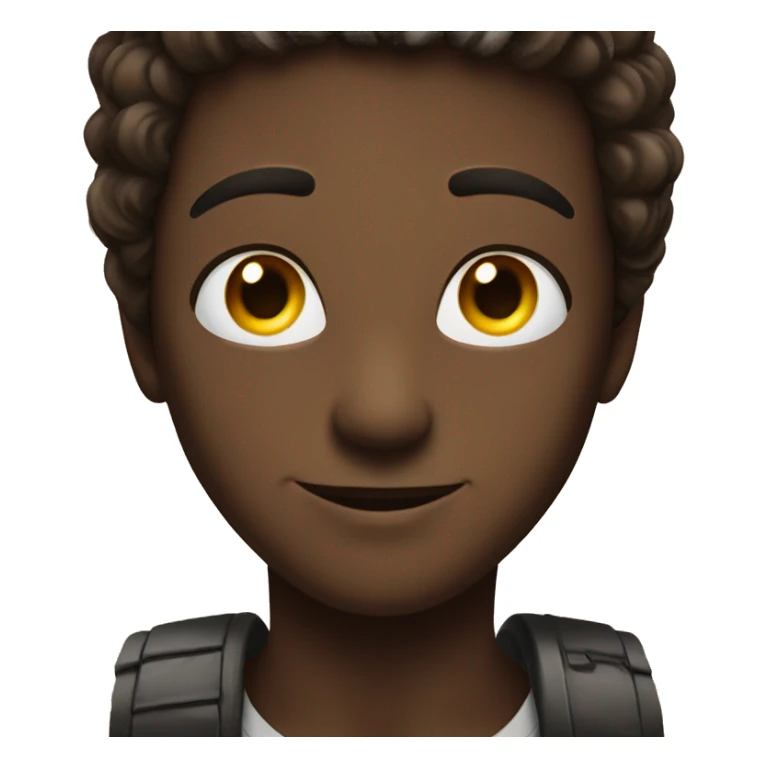 Shiny-with-happiness-dark-brown-eyes sticker