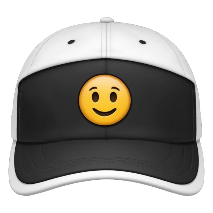  une casquette avec un logo businness sticker