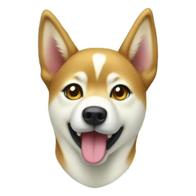 Japanese Sheba Inu Christmas  sticker