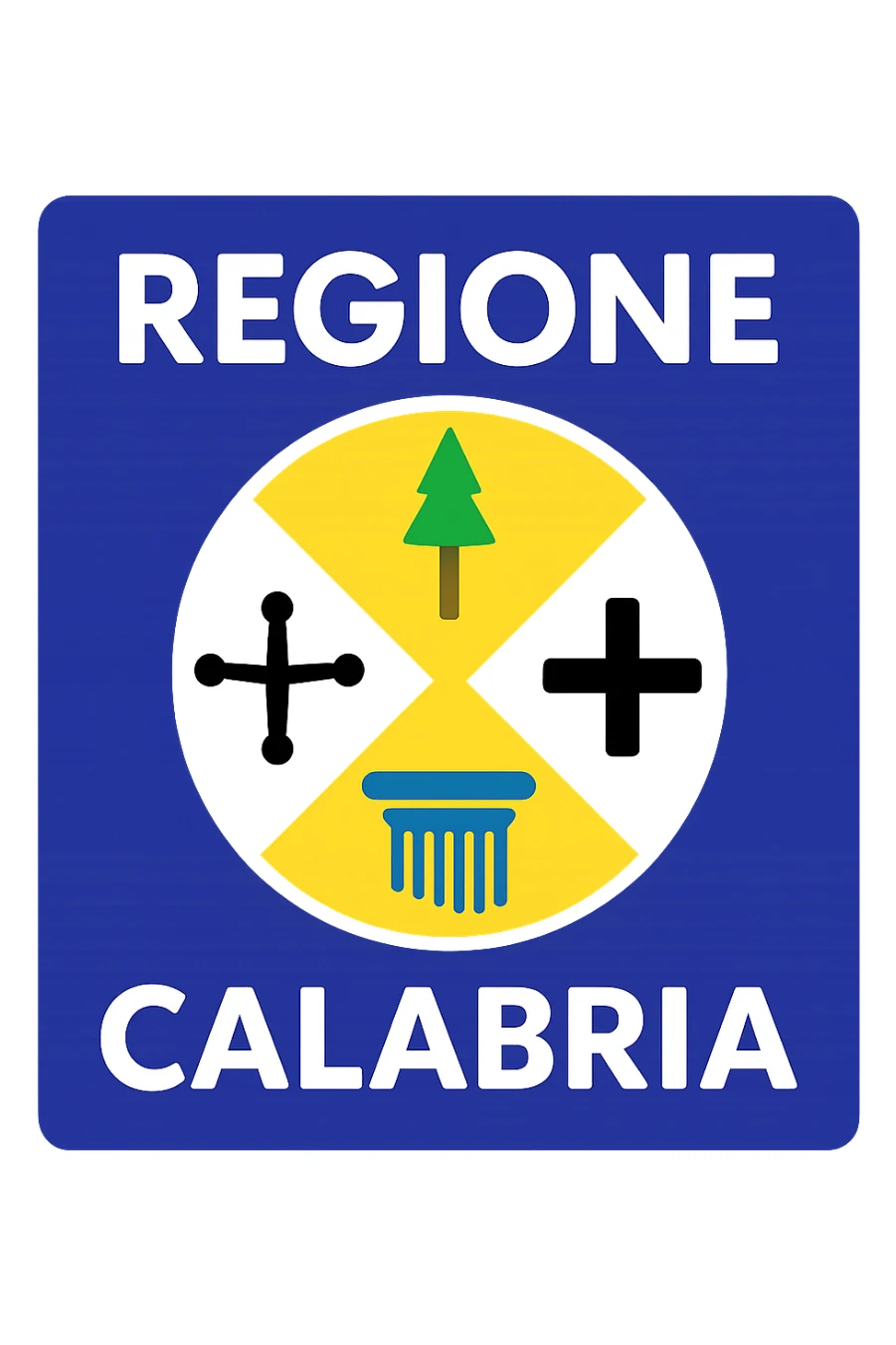REGIONE CALABRIA EMOJI STILE IPHONE sticker