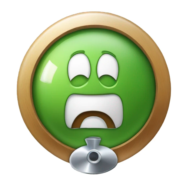 ringer, a notification bell logo,for a social media website sticker