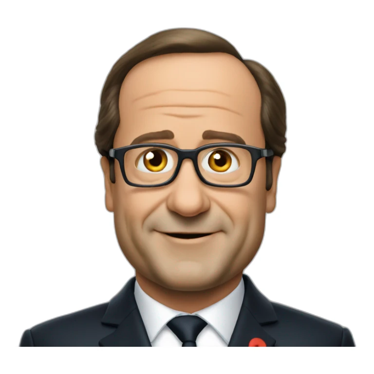 François Hollande sticker