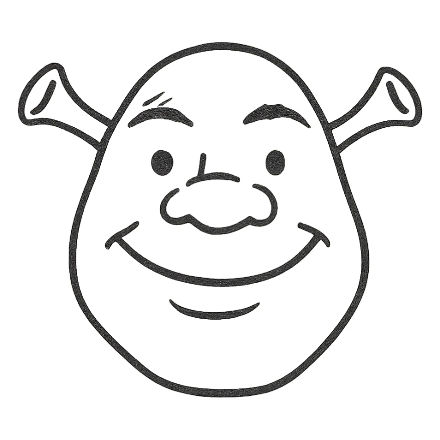 Shrek emoji sticker