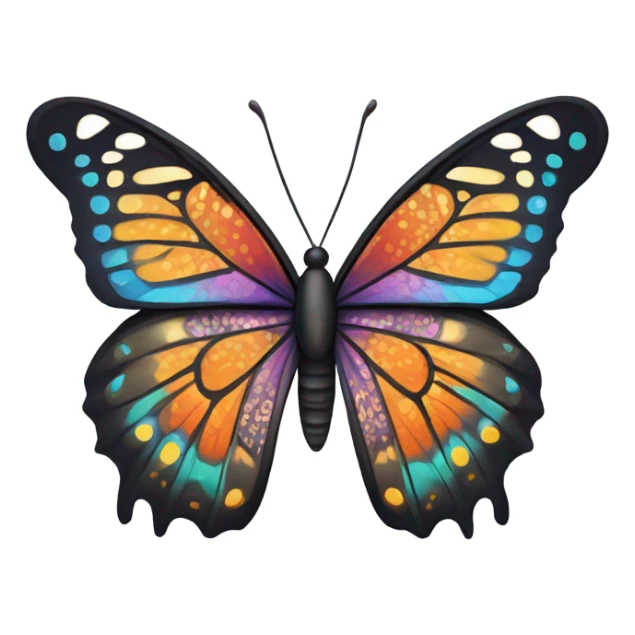 Unique butterfly  sticker