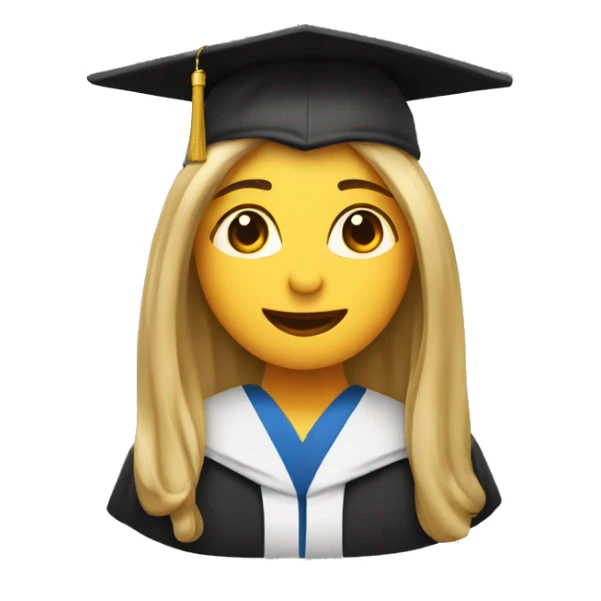 Birrete de graduación  sticker