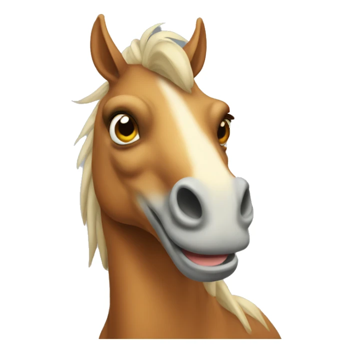 lizard horse emoji sticker