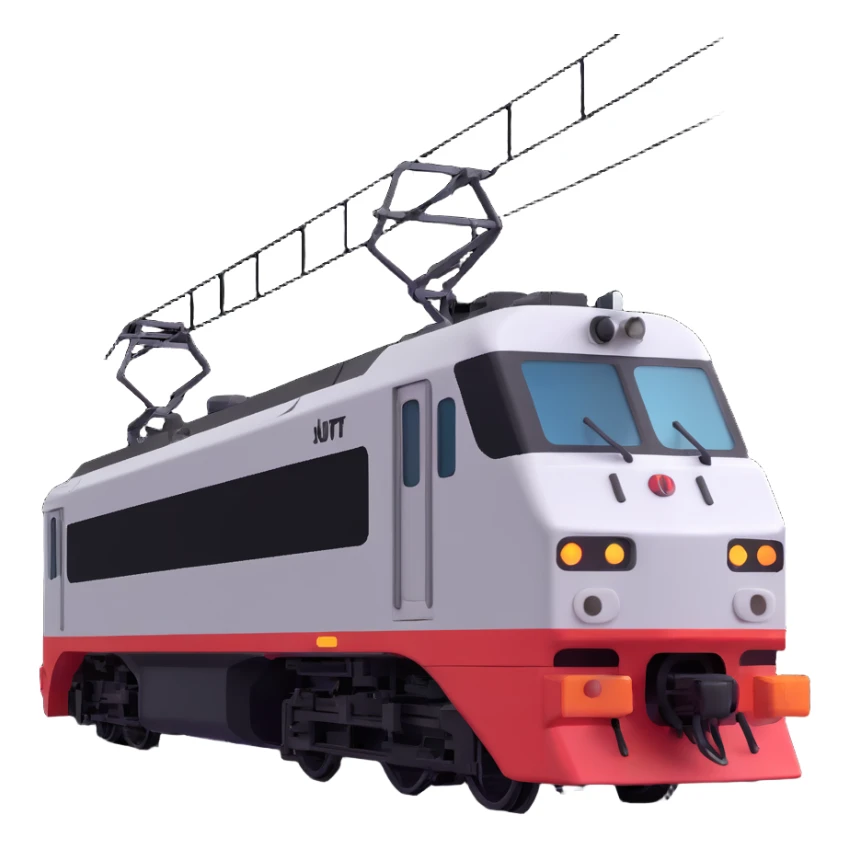 Njt electric locomotive sticker