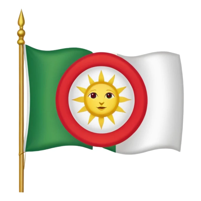 Kurdistan flag sticker