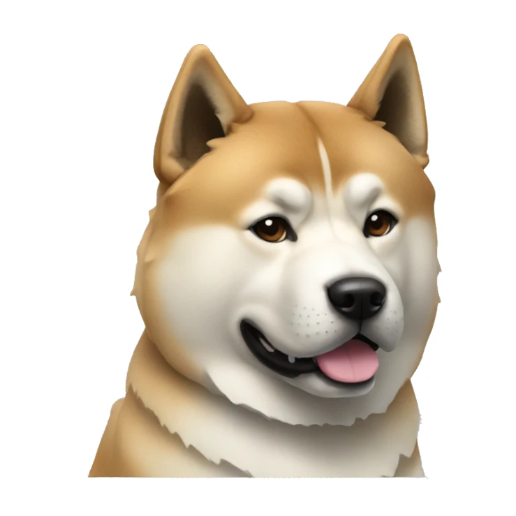 Akita Dog Breed Full Body sticker