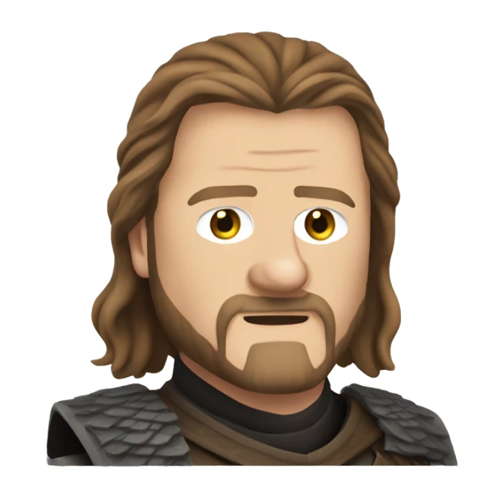 Game of thrones ned stark kılıçla savaşıyor sticker