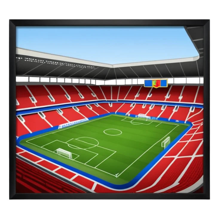 soccer stadium of fc basel in switzerland sticker