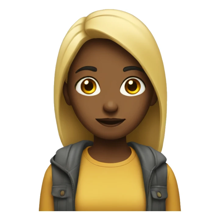 Girl looking for money sticker