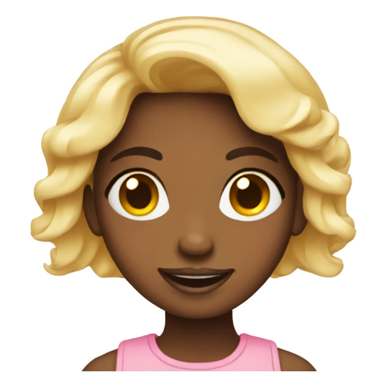 Cute and girly emojis sticker