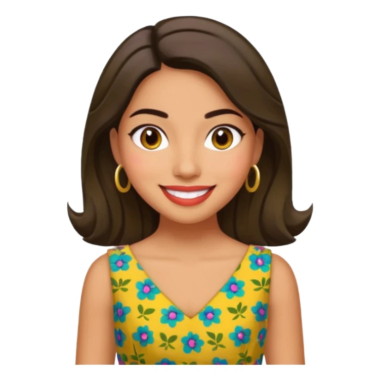tạo cho tôi nhân vật mirabel trong encanto sticker