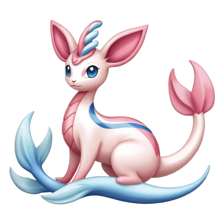 Milotic-Sylveon-Primarina-Pokémon full body sticker