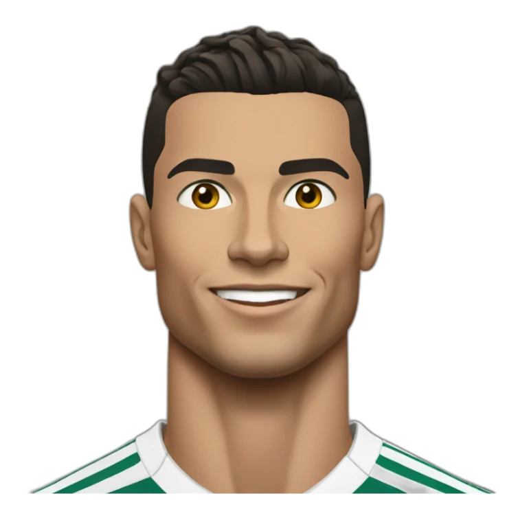 realistic cristiano ronaldo sticker