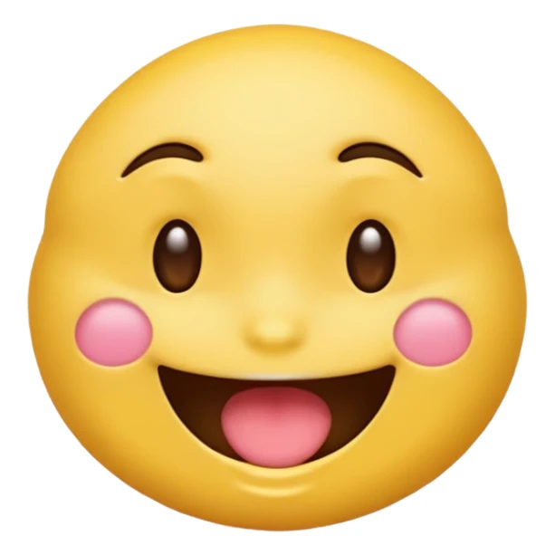 Ahegao yellow emoji sticker