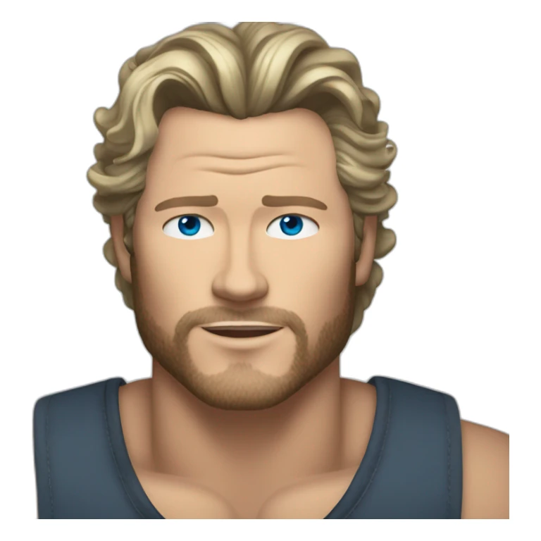 Blake shelton blue eyes dirty blonde sticker