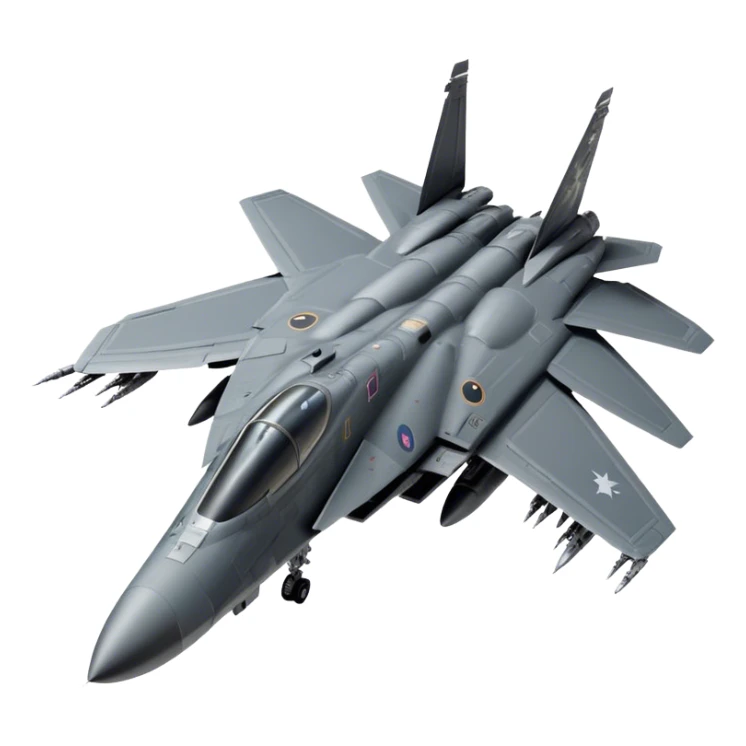 F-14 Tomcat - Grumman (Model Year: 2020) (stealth grey) sticker