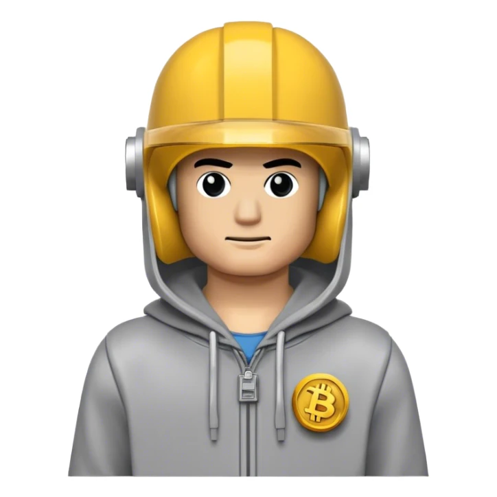 hackeur lego homme bitcoin sticker