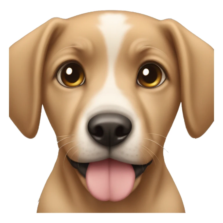 Puppy giving puppy dog eyes sticker