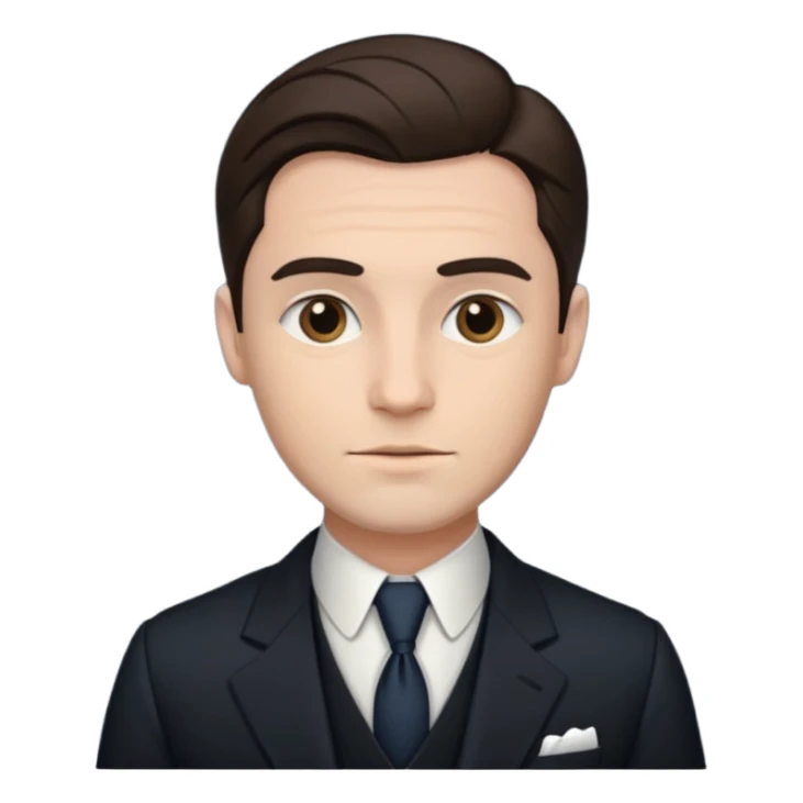 victoria man in 1900's sticker