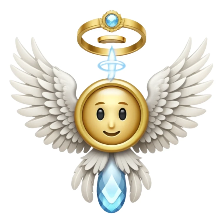 vape with wings and halo sticker