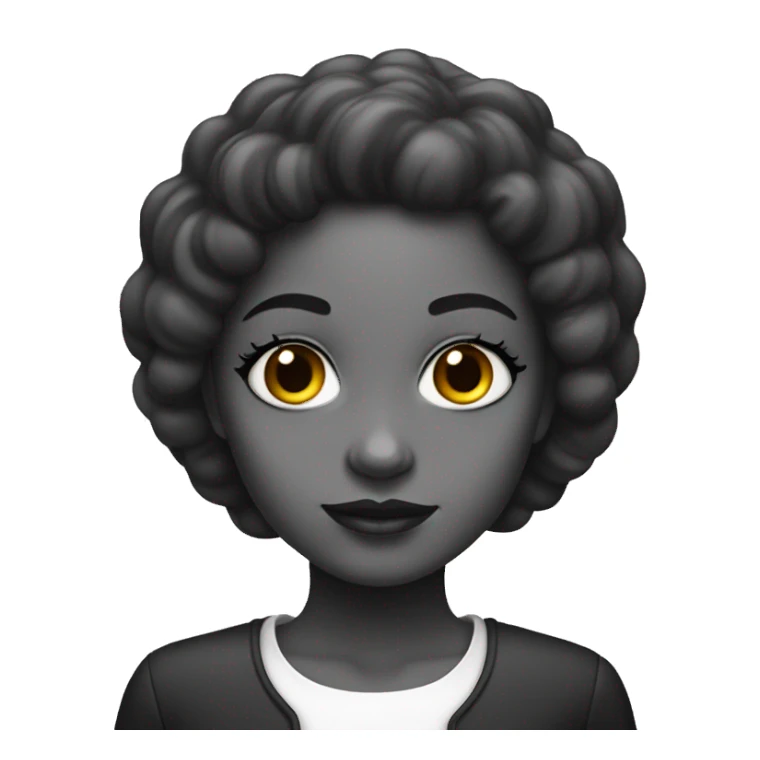 Black and white Girl Guggenheim sticker