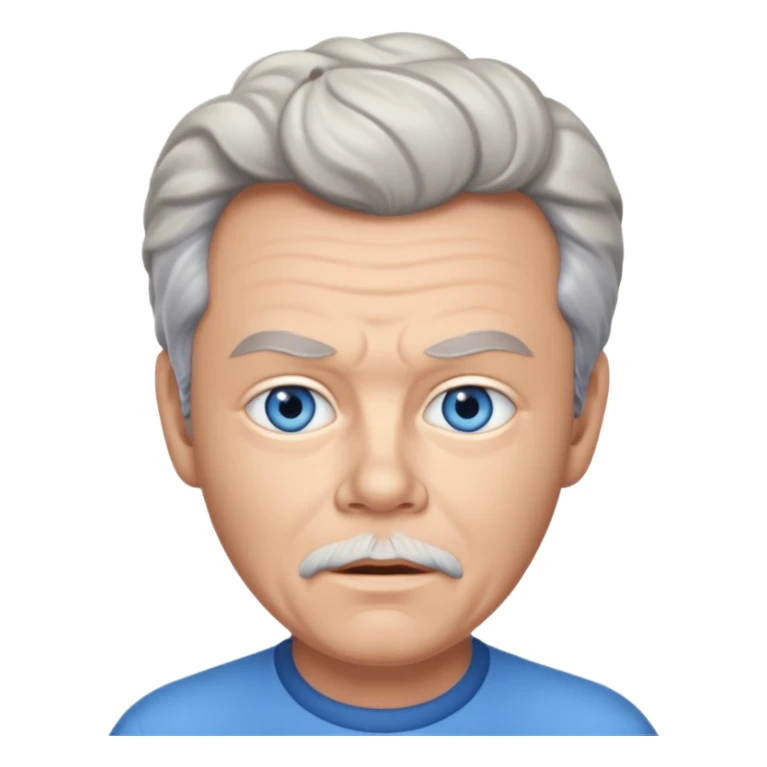 Russ Tamblyn with blue eyes sticker