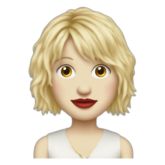 Courtney Love 1989 sticker