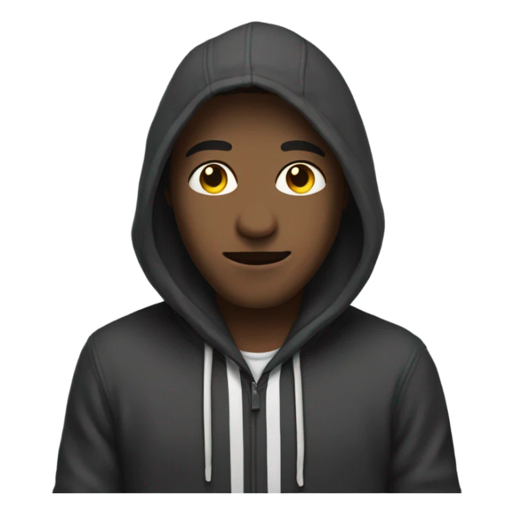 6 member of band wearing hoodie sticker