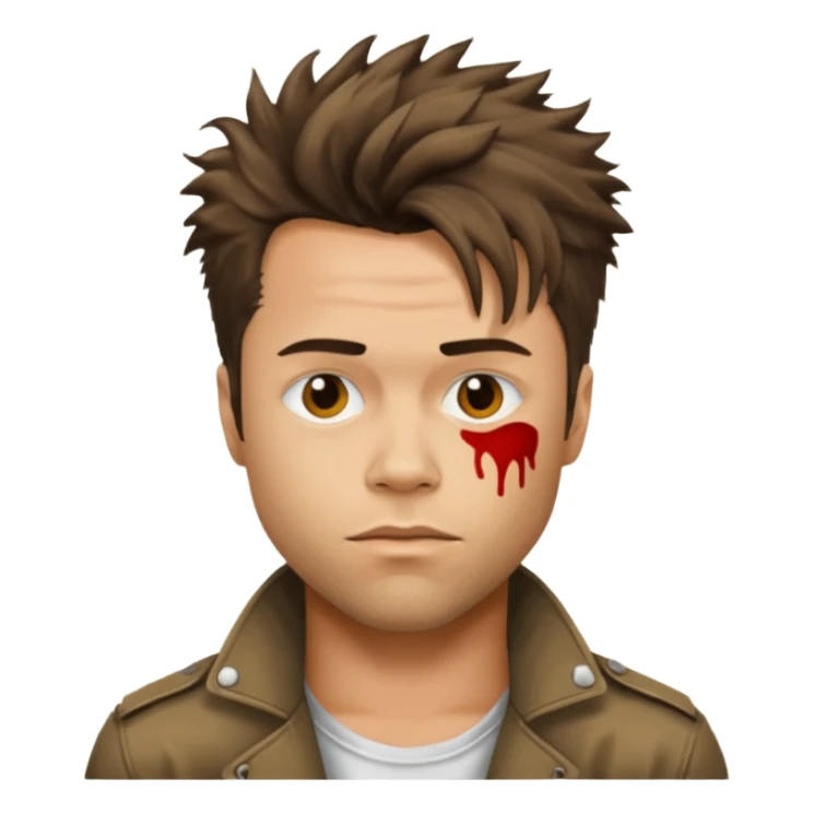 Tyler durden from fight club sticker