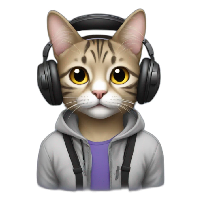 Dj CAT sticker