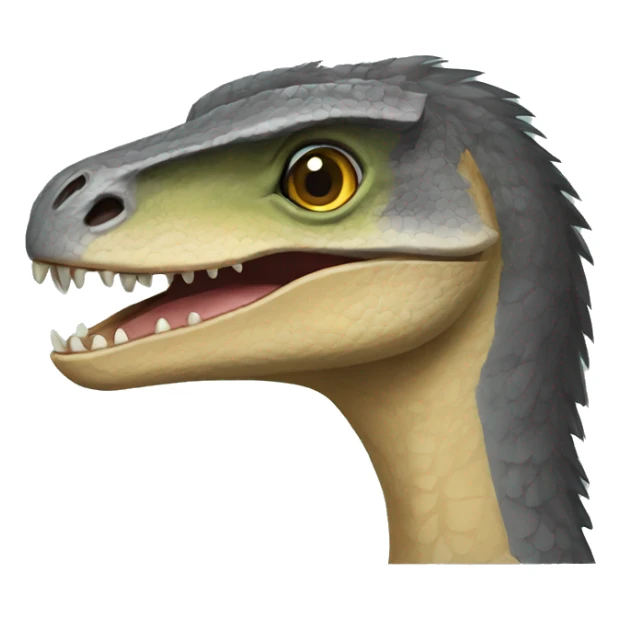 utahraptor twemoji style sticker