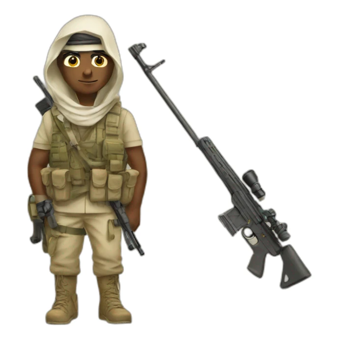 Sniper egypt sticker