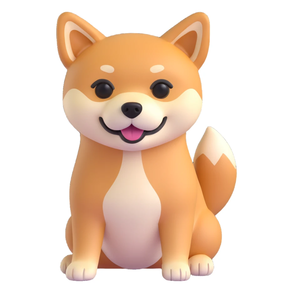 cute shiba inu sticker