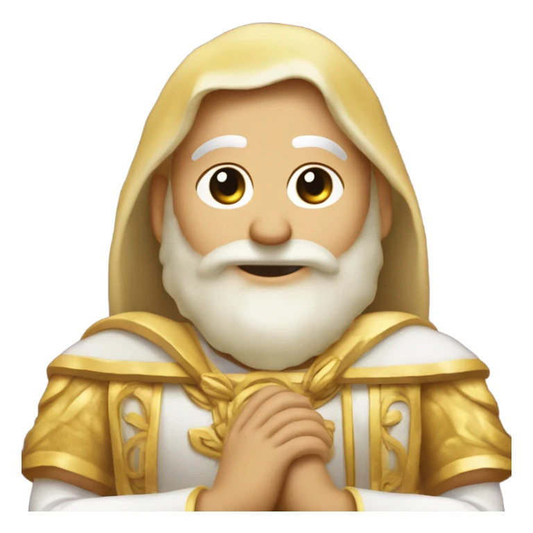 emoji tierno que represente una relacion con Dios  sticker