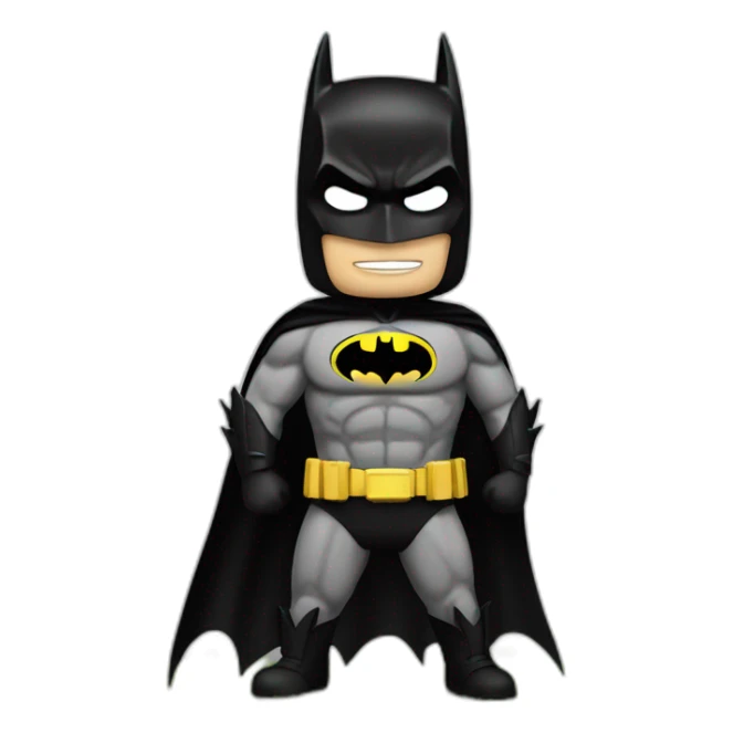 Batman qui tond la pelouse sticker