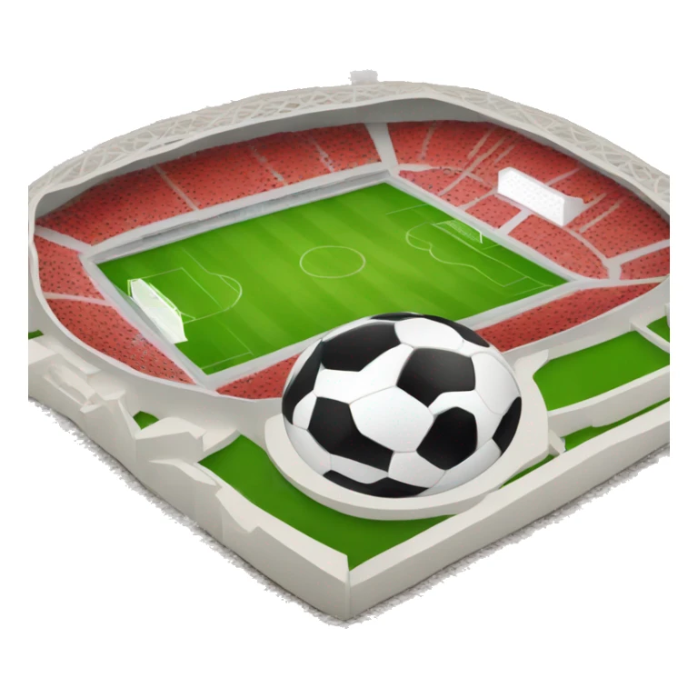 albanian soccer stadium sticker