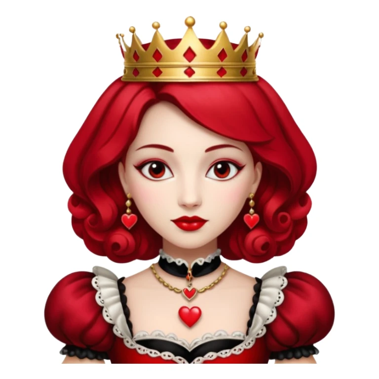 Queen of Hearts sticker