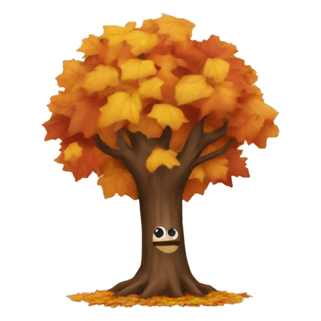 Autumn sticker