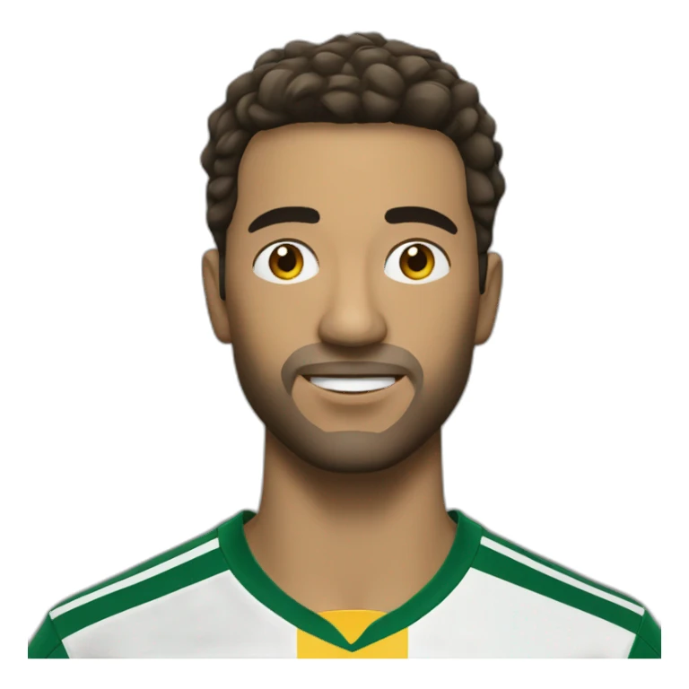 Um timo de futebol campeão sticker