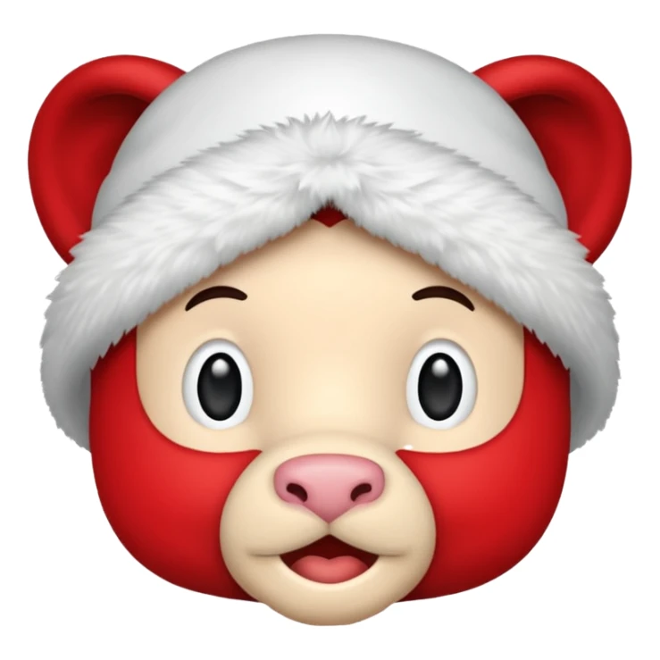 Noel babanın şapkası sticker