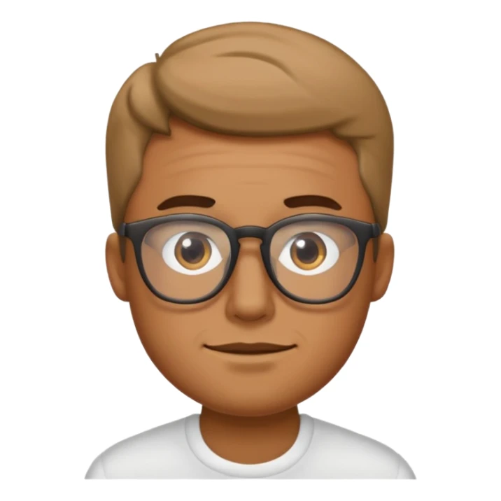 A tan guy with glasses and big gyatt sticker