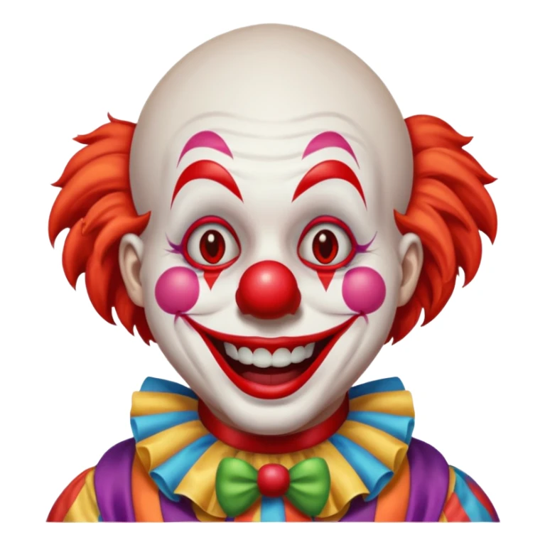 scp-2912-clowny clown clown sticker