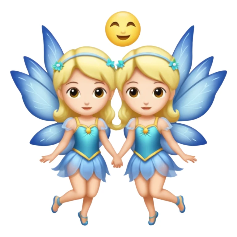 Moon Fairy Sisters  sticker