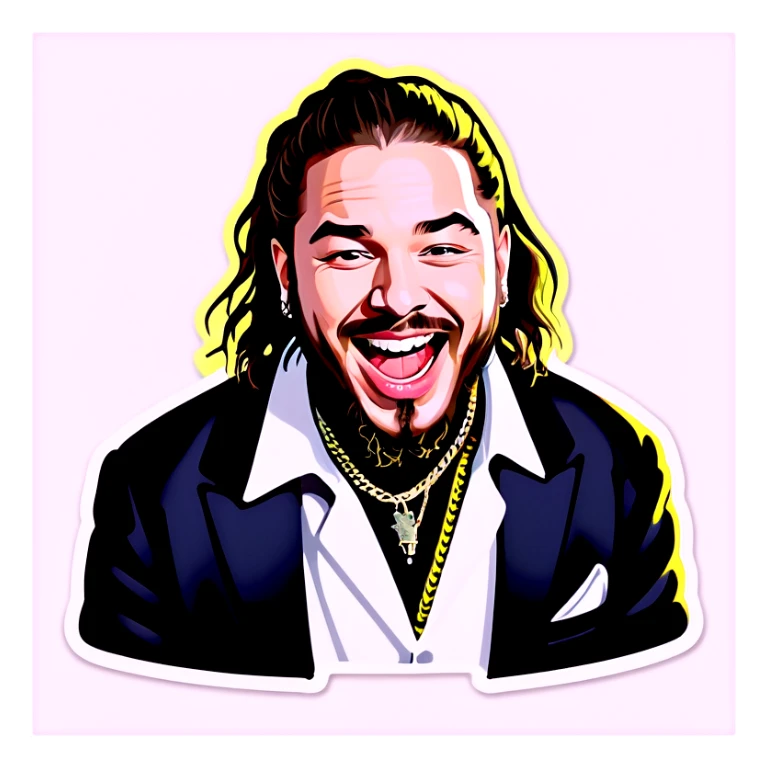 Post Malone  sticker