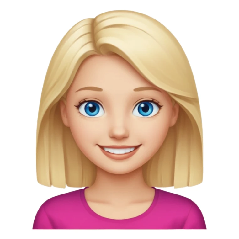 Bellissima ragazza bionda sticker