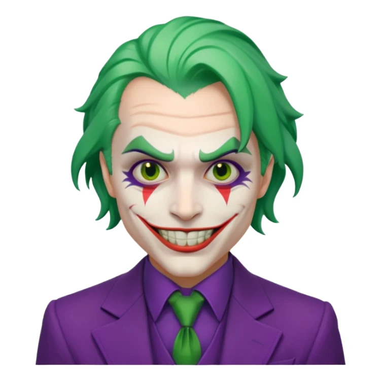 the joker from the dark knight sticker
