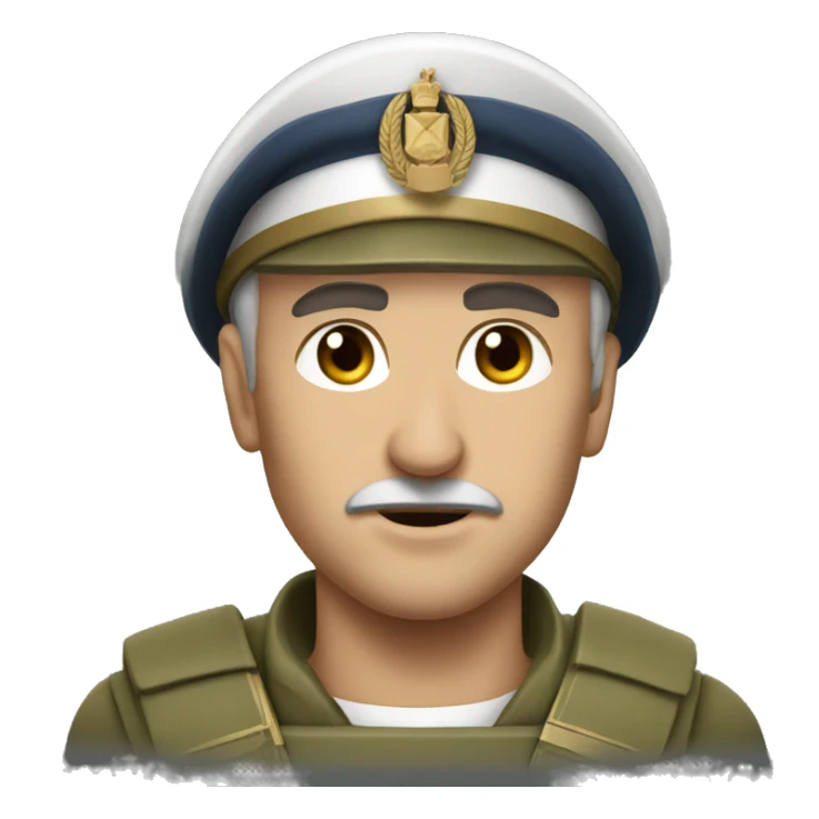 Greek Military man surgent  sticker